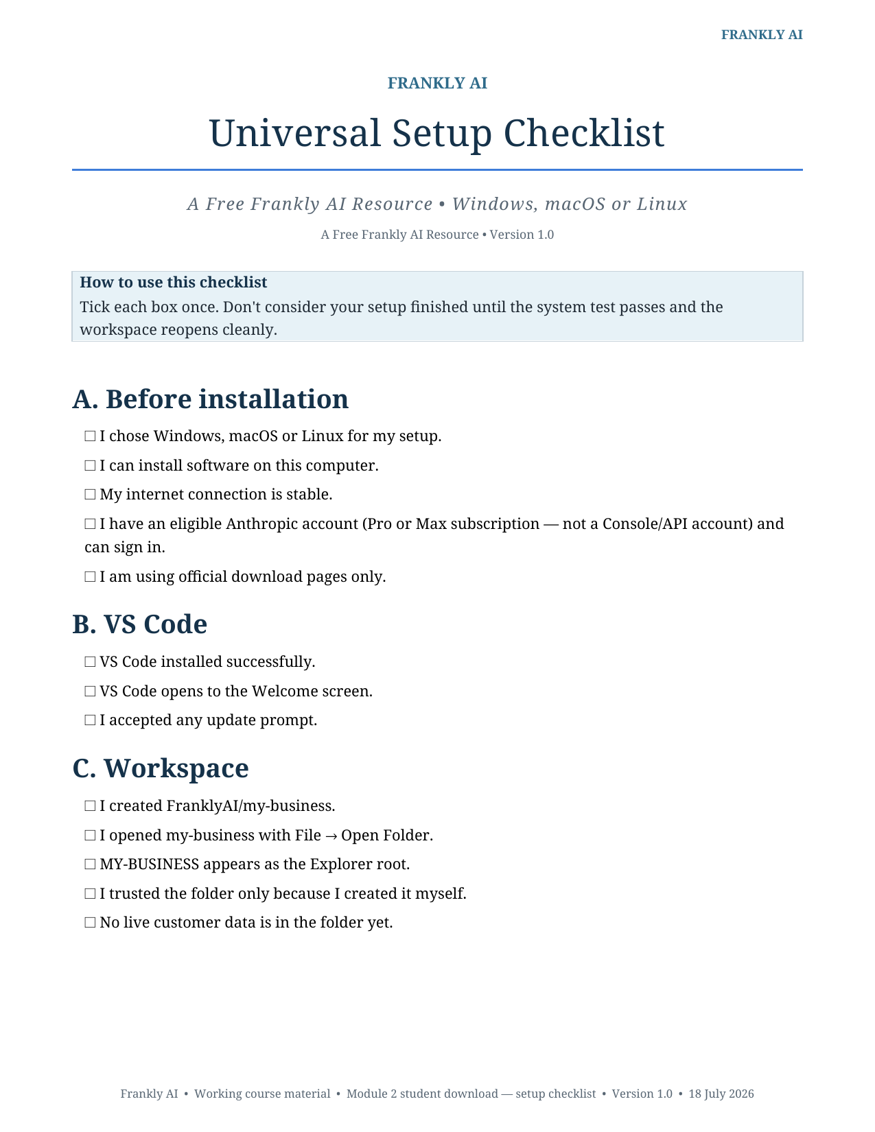 Set Up Claude Code the Right Way — preview